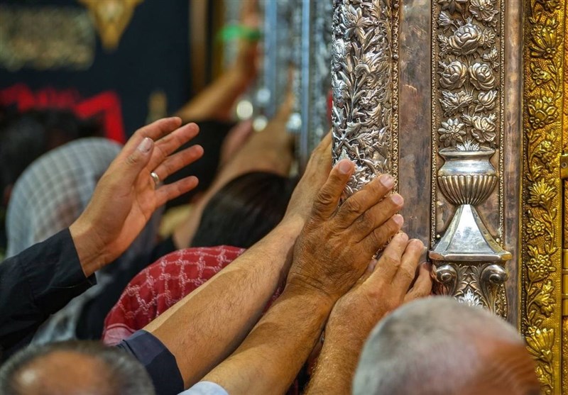 تصاویر/ حضور زائران اربعین در حرم عموی امام زمان در سامرا
