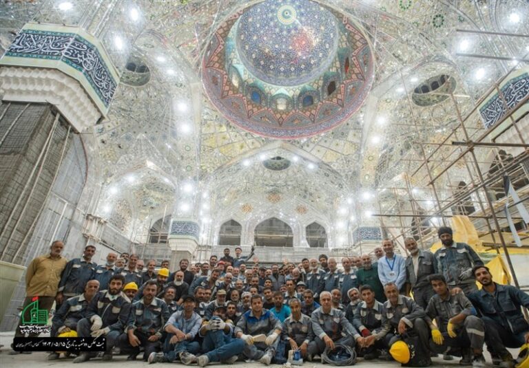 ساختمان ۴۴۰۰ متری تلزینبیه آماده پذیرایی از زائران + تصاویر
