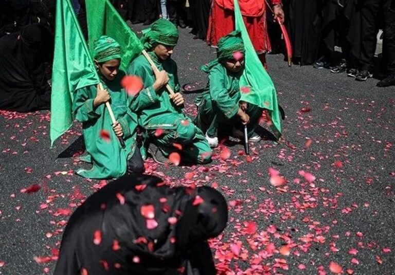 سعادتآباد میزبان قافله نمادین اسرای کربلا است