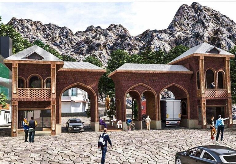 نمای سازه جدید “ورودی دربند” رونمایی شد
