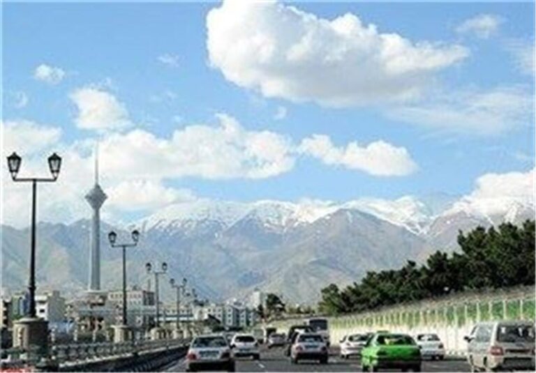 وضعیت هوای تهران ۱۴۰۳/۰۶/۰۵؛ هوای تهران در وضعیت “سالم”