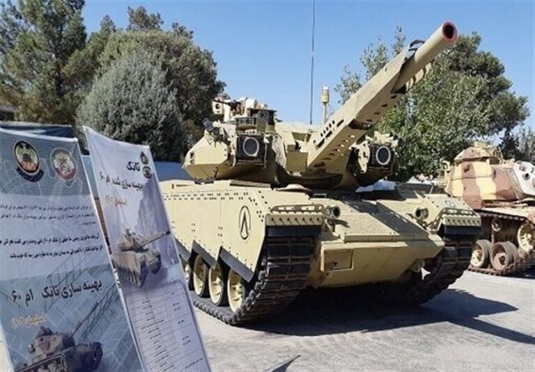 الحاق تانکهای ارتقاء یافته m-۶۰ به نیروی زمینی ارتش