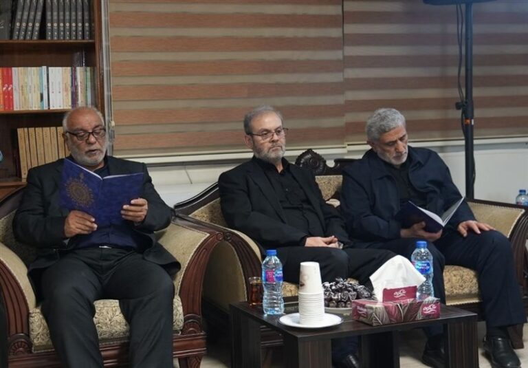 حضور سردار قاآنی و ظریف در دفتر حزبالله در تهران