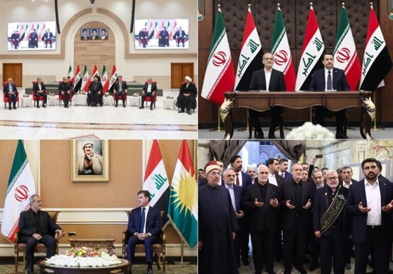 سفربه بینالنهرین؛ از گفتگوی کُردی پزشکیان تا پیشنهاد فرامرزی