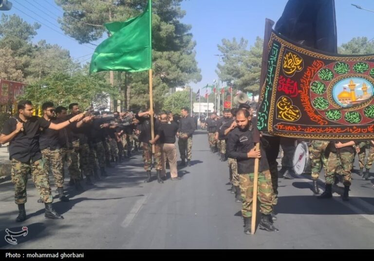 مراسم عزاداری هیئتهای نیروهای مسلح برگزار شد