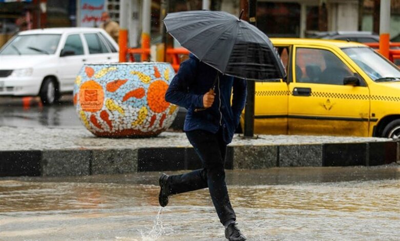 هواشناسی ایران ۱۴۰۳/۷/۸؛ سامانه بارشی در راه ایران