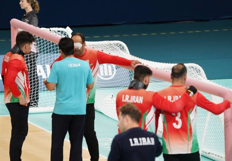 پارالمپیک ۲۰۲۴| مقام پنجمی گلبال ایران با شکست آمریکا