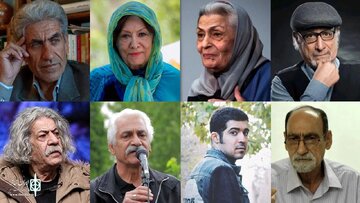 از پری صابری و ژاله علو تا حسین خانیبیک و صدرالدین حجازی؛ هنرمندان پرده آخر
