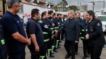 بازدید سرزده رئیس جمهوری از یک پایگاه اورژانس جادهای