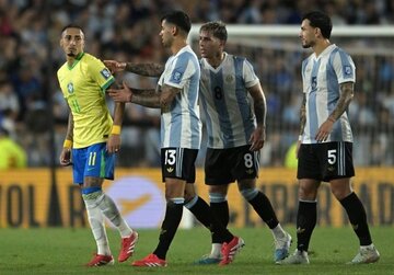 تحقیر برزیل مقابل آرژانتین با ۴ گل