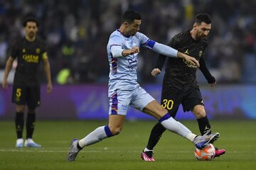 تقابل دوباره مسی و کریستیانو رونالدو