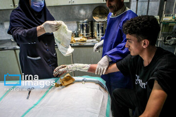 عجیبترین تصویر از مصدومان چهارشنبه سوری امسال