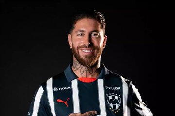 عکس| خوشحالی جود بلینگهامی سرخیو راموس