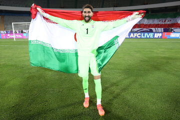 عکس| واکنش بیرانوند به حمایت اینستاگرامی سردار آزمون