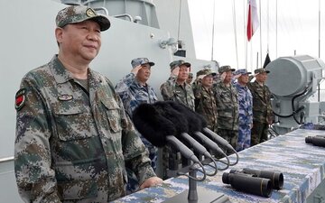 چین بزرگترین ناو هواپیمابر هستهای خود را میسازد/عکس