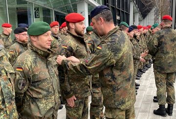 اقدام نظامی آلمان برای اولین بار بعد از جنگ جهانی دوم