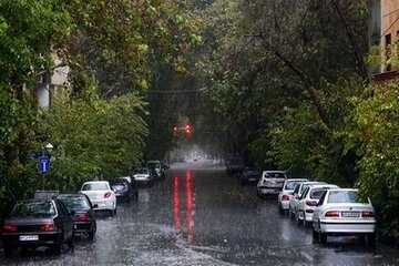 رگبار و وزش باد شدید در راه قزوین است