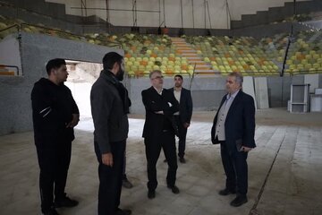 زمان بهرهبرداری از سالن ۶۰۰۰ نفری کرج، چند ماه دیگر