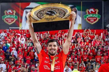 عکس | ستاره ایرانی تماشاگر گران‌ترین مسابقه جهان!