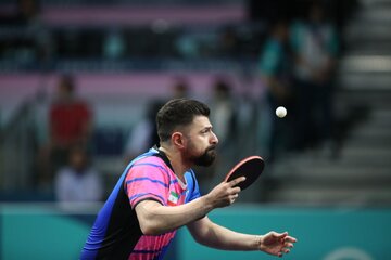 قطعی شدن اولین مدال پینگ پنگ ایران در سال ۱۴۰۴