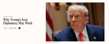 نشریه «تایم»: احتمال توافق میان ایران و ترامپ بالا ارزیابی میشود