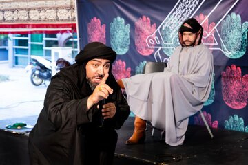 اجراهای روز دوم خیمه هنر به شهدای اقتدار تقدیم شد