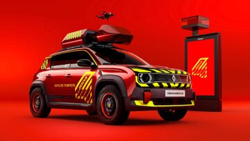 این خودروی رنو با پهپاد فروخته می‌شود! /عکس