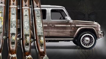 این مرسدس بنز محبوب با چهار تفنگ به فروش میرسد / عکس