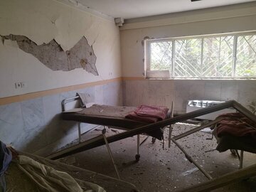 بازدید تعدادی از نمایندگان از محل حمله در زندان اوین