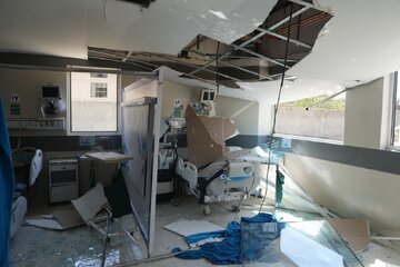 بخشهای آسیب دیده بیمارستان فارابی ۴۸ ساعت آینده به چرخه خدمت رسانی برمی گردد