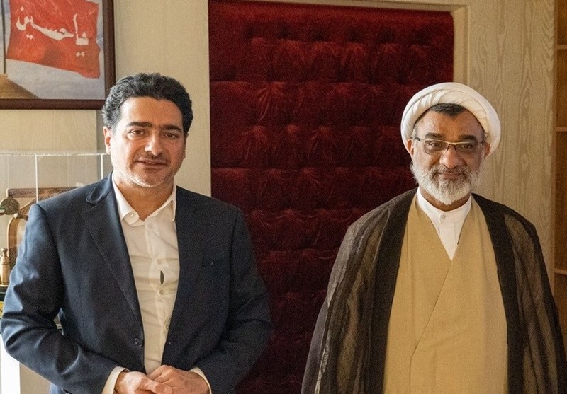 دیدار همایون شجریان و دبیر شورای عالی انقلاب فرهنگی