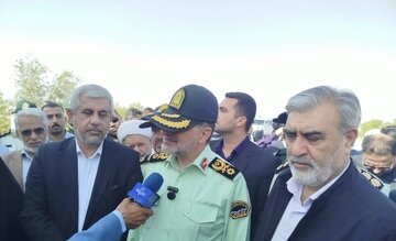 سفر سردار رادان به جیرفت / تاکید بر تقویت یگان های انتظامی جنوب استان کرمان