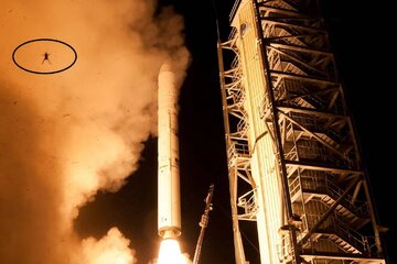 عکس | بدشانسترین قورباغه جهان که همراه موشک پرتاب شد