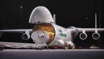 غول آسمانها از راه رسید؛ «ویندرانر»، بزرگترین هواپیمای جهان، رونمایی میشود