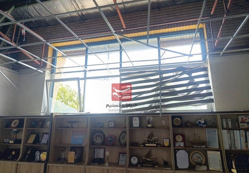 فیلم و تصاویر اختصاصی برگزیده های ایران از تخریب فدراسیون هندبال در پی حمله رژیم صهیونیستی