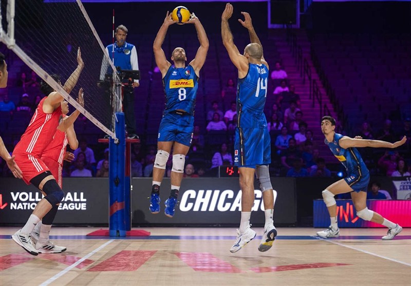 لهستان کامبک زد و برنده شد/شکست والیبال چین مقابل ایتالیا