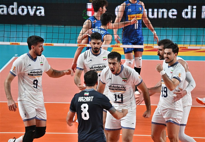 معرفی بازیکنان تیم ملی والیبال ایران برای جدال با برزیل