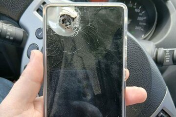 موبایل سامسونگ در میدان جنگ، جان یک نفر را نجات داد