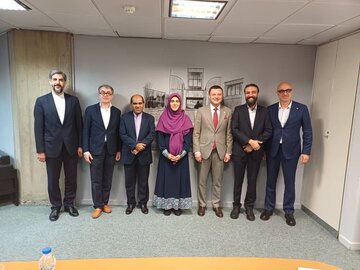 هیئت فرهنگی روسیه به موزه هنرهای معاصر آمد