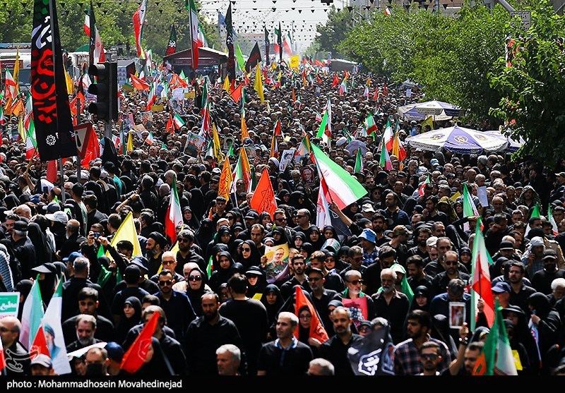 وزارت امور خارجه: تشییع شهدای اقتدار نمایش وحدت یک ملت بود