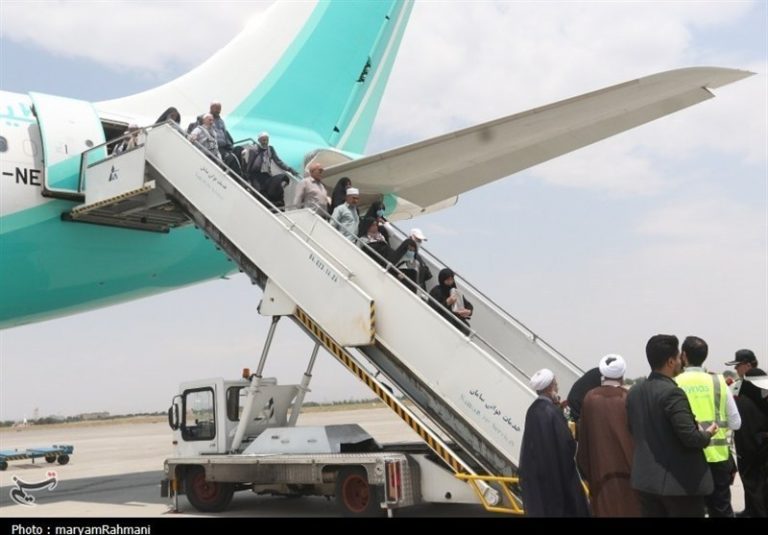 پرواز مستقیم حجاج از سر گرفته شد
