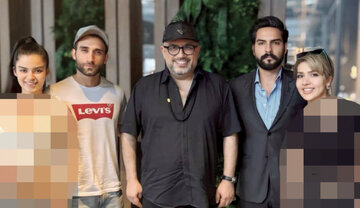 انتقاد شدید از رضا رشیدپور به خاطر عکس یادگاریاش با دست اندرکاران «عشق ابدی»