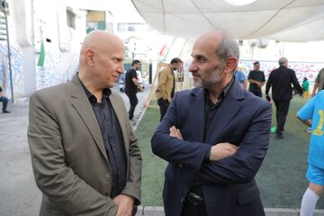 بازدید رئیس صداوسیما از پشت صحنه سریال «سبزواران»