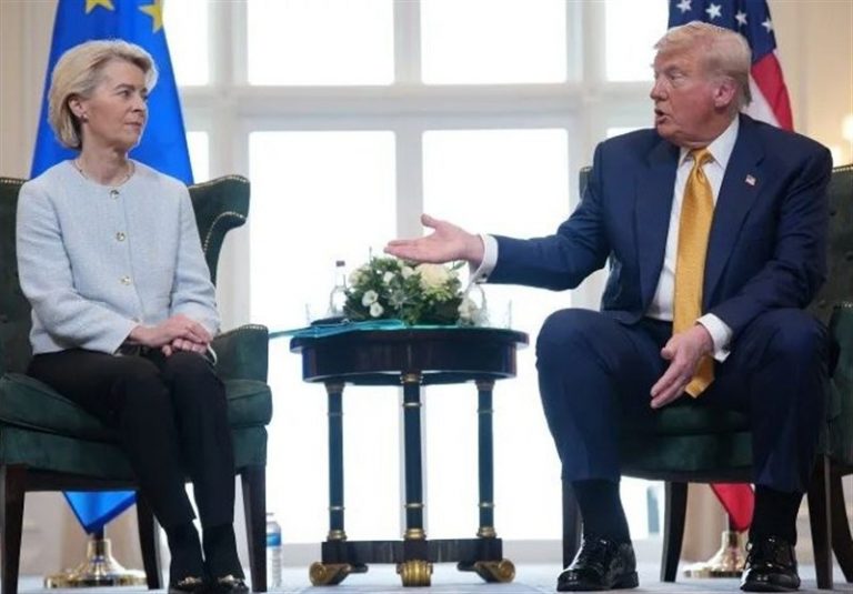 ترامپ از توافق تجاری با اروپا بعد از ماهها مناقشه خبر داد