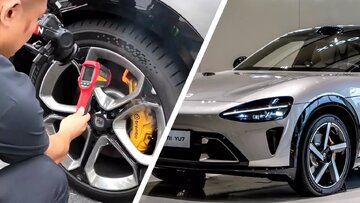 ترمزهای شیائومی شعلهور شدند / حادثه در پیست!