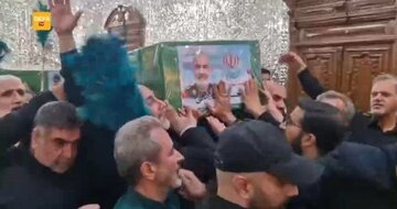 تصویری از لباس شهید سلامی در هنگام شهادت