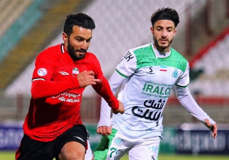 حضور سیامک نعمتی در تمرین گلگهر