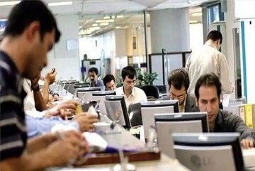 خدمات دولتی در جنگ متوقف نشد