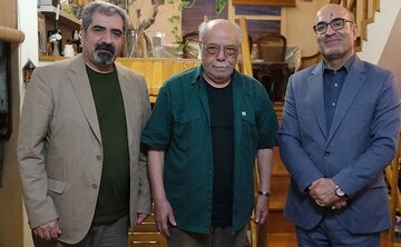 دیدار مدیران هنرهای نمایشی با اکبر زنجانپور