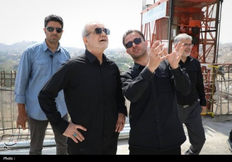 رئیس جمهور: اجرای پروژه آزادراه شمالی را پیگیری خواهم کرد + تصاویر